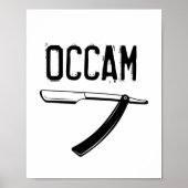 Poster Razor d'Occam (Devant)