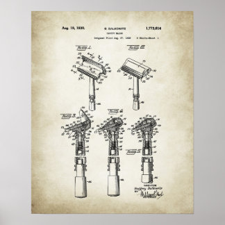 Poster Razor Patent