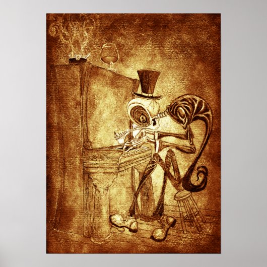 Poster RB le piano (Devant)