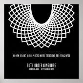 Poster RBG notoire (Devant)