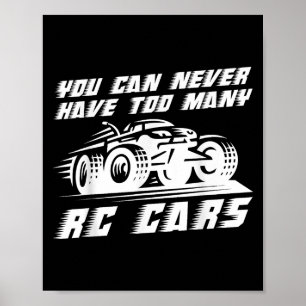 Poster Rc Car Art Pour Hommes Femmes Enfants Rc Racing Tr