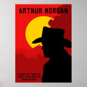 Poster Rdr2 Arthur Morgan (Devant)