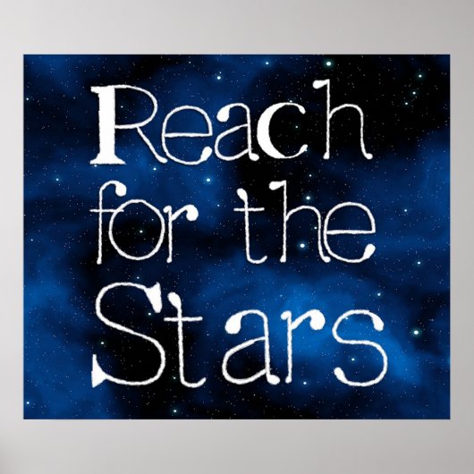 Poster Reach for the Stars (Devant)