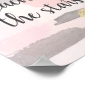 Poster REACH for the STARS - Citation d'or rose (Coin)