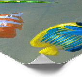 Poster Reaching For Sunset ART IMPRIMER une sirène aux ye (Coin)