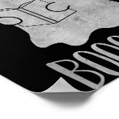 Poster Read More Boooooks Funny Cute Halloween Ghost Read (Coin)