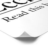 Poster Read the Bible Ecclesiastes 3:1-8 (Coin)