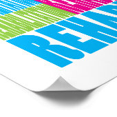 Poster Réadaptation colorée (Coin)