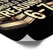 Poster Reading 67 Meme Englieacher Funny 67 Librarian  (Coin)