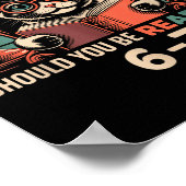 Poster Reading 67 Meme Englieacher In Funny 67 Retro Cat (Coin)