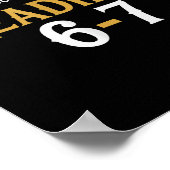 Poster Reading 67 Meme Teacher School Librarian Englieach (Coin)