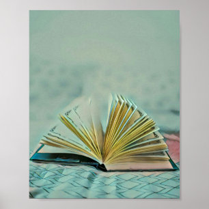 Poster Reading Lovers Gift