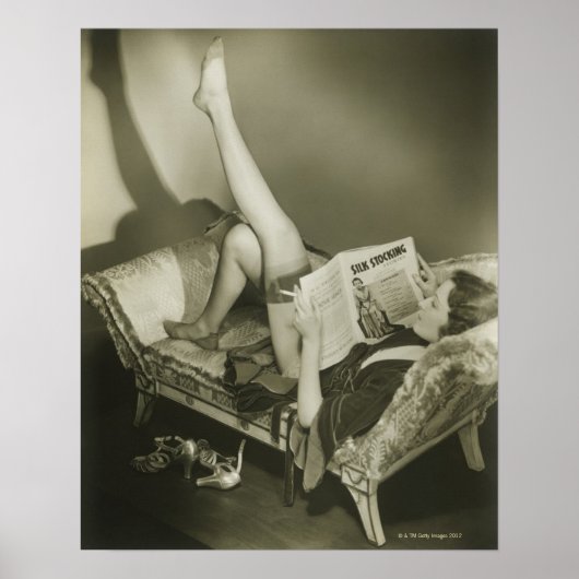 Poster Reading Magazine (Devant)