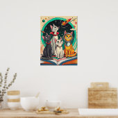 Poster Reading Opens a Gateway to Cosmic Cat Adventures (Cuisine)