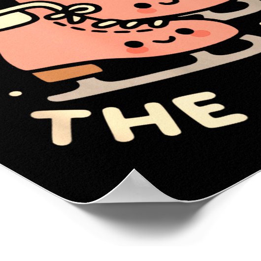 Poster Ready For The Cold Funny Cute Ice Skates  (Coin)