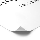 Poster Ready To Pop Soda Bottle Baby Shower Welcome Sign (Coin)