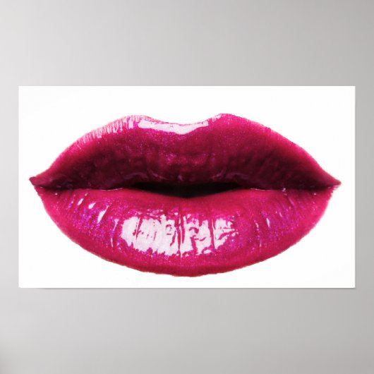 Poster Real LIps 20x12" (Devant)