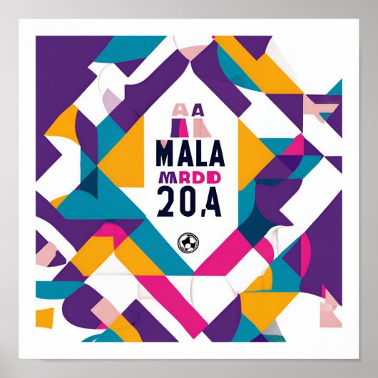Poster Real Madrid (Devant)