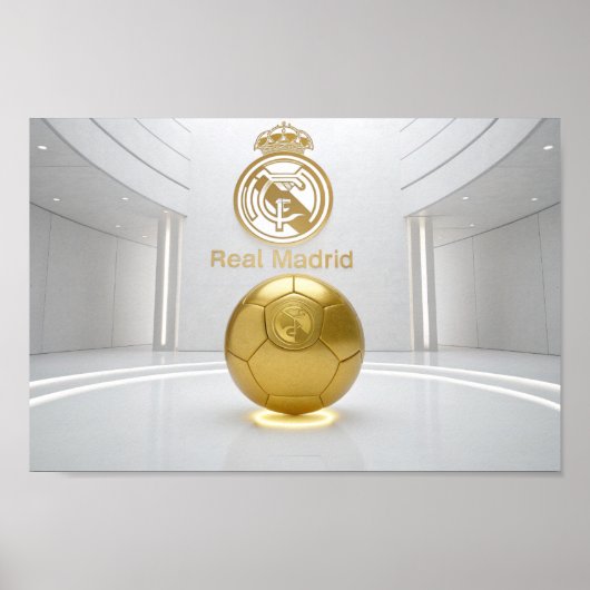 Poster Real Madrid (Devant)