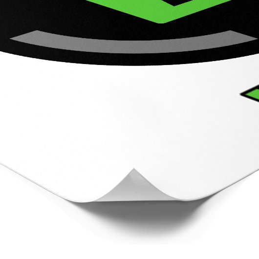 Poster Réalisation déverrouillée (Coin)