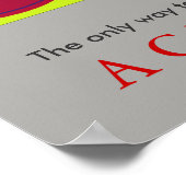 Poster Réalisation Motivationnelle Basketball Pop Art (Coin)