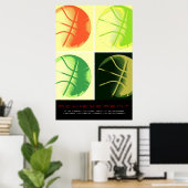 Poster Réalisation Motivationnelle Basketball Sport (Bureau à domicile)