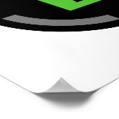 Poster Réalisation verrouillée (Coin)