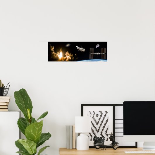 Poster Réalisations du programme de navette (Bureau à domicile)