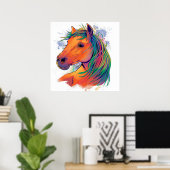 Poster réaliste (Bureau à domicile)