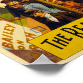 Poster réaliste Jungle Menagerie Circus (Coin)