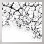 Poster Realistic Dried Grime and Salt Crust Texture (Devant)