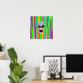 Poster Réalité discordante (Bureau à domicile)