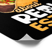 Poster Realtor laisse Taco sur l'immobilier (Coin)