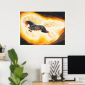 Poster Réaménagement du cauchemar MtG (Bureau à domicile)