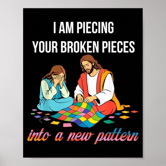 Poster Réassemblage de pièces brisées dans un nouveau mod (Devant)