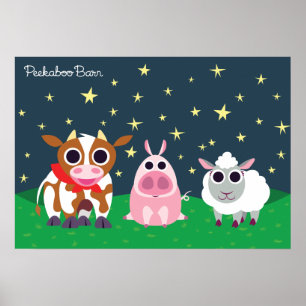 Poster Reba, Leary et Lulu à la nuit