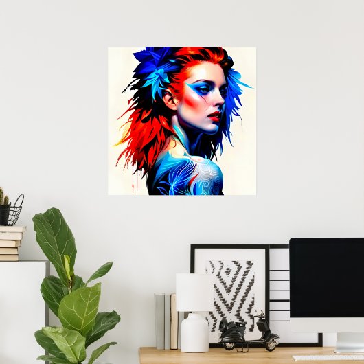 Poster Rebel (Bureau à domicile)