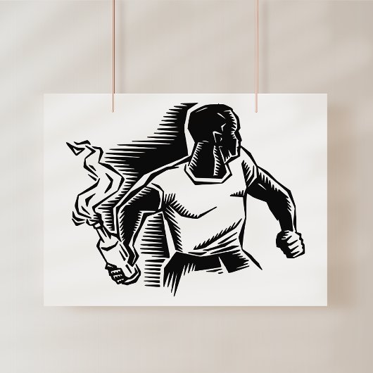 Poster Rebel, Molotov Cocktail, Riots, Communist Style