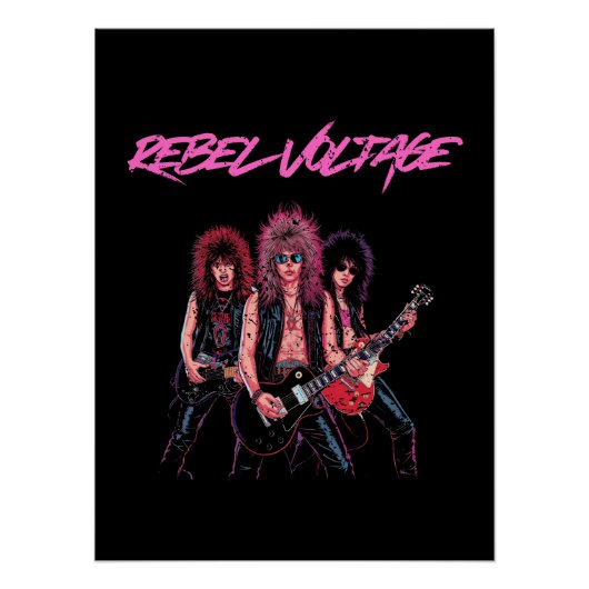 Poster Rebel Voltage (Devant)