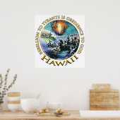 Poster Rébellion d'Hawaï aux tyrans (Cuisine)