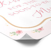 Poster Réception de mariage thé Guess combien (Coin)