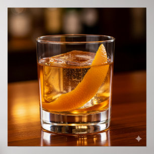 Poster Recette ancienne mode