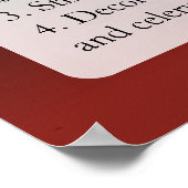 Poster Recette Bloody Mary (Coin)