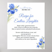 Poster Recette de Cadeau de Réception de Mariage pour un (Devant)