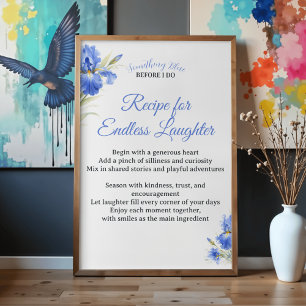 Poster Recette de Cadeau de Réception de Mariage pour un