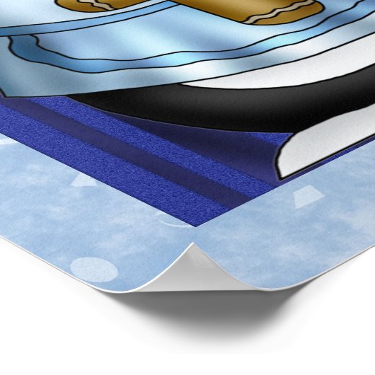 poster Recette de cookies (Coin)