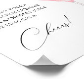 Poster Recette de Cosmopolitan au bar (Coin)