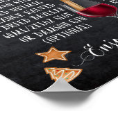 Poster Recette de vin Mulled (Coin)