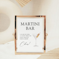 Recette du bar à cocktails Martini