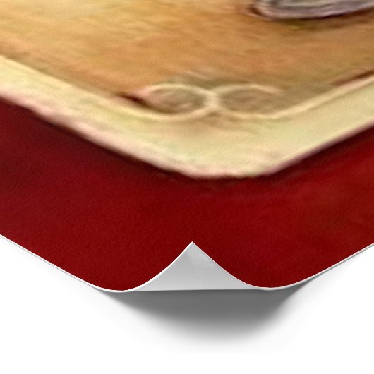 Poster recette tequila sunrise (Coin)